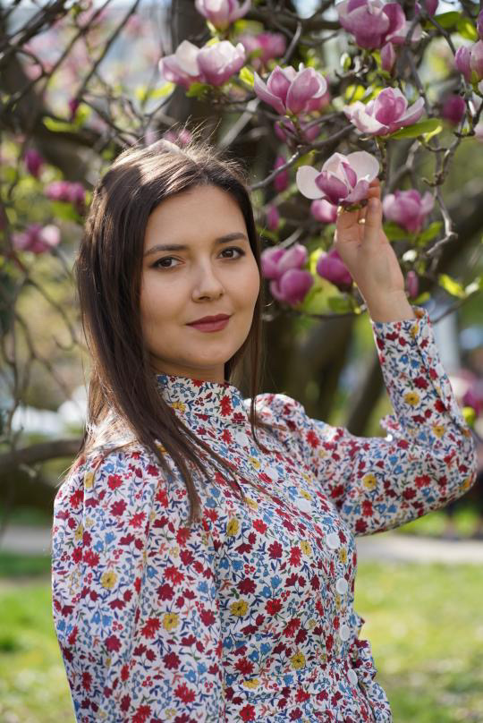 Rochia Ana - imprimeu nou