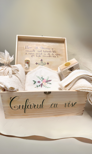 Cufărul cu vise - trusou botez premium
